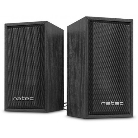 Natec kõlarid Panther USB RMS, must