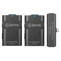 Boya 2.4 GHz Dual Lavalier Microphone Wireless BY-WM4 Pro-K6 for Android