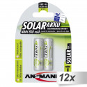 12x2 Ansmann maxE NiMH bat. Mignon AA 800 mAh SOLAR  5035513