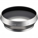 Olympus lens hood LH-48B ED 17mm 1.1.8, silver