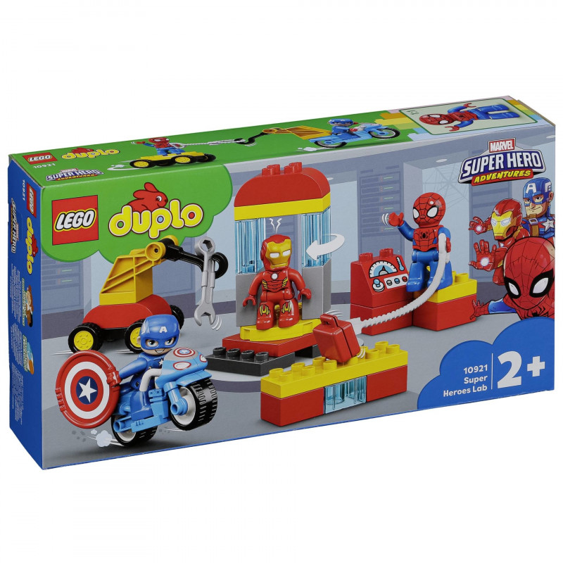 LEGO DUPLO 10921 Super Heroes Lab - LEGO - Photopoint.lv