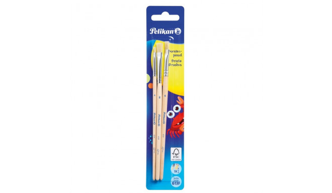 Pelikan pintsel 613 F, guašile, nr 4/6/8