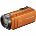 JVC video camera GZ-R445DEU, orange