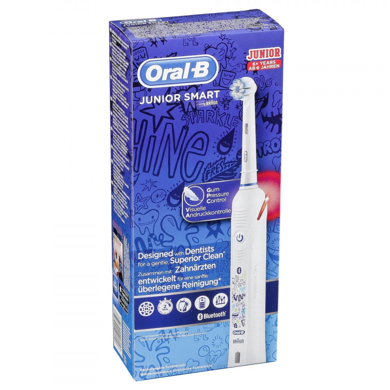 Braun Oral-B Electric Toothbrush Junior Smart - Electric Toothbrushes ...