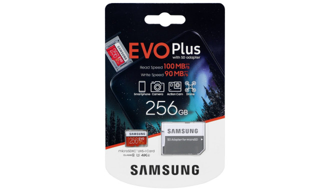 Samsung memory card 256GB microSDXC (MB-MC256HA/EU)