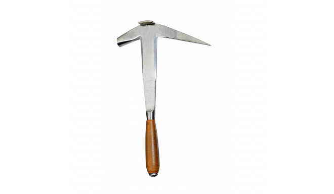 "Universal" slater´s hammer - Left and right bevel Nail puller, handforged, leather handle, polished