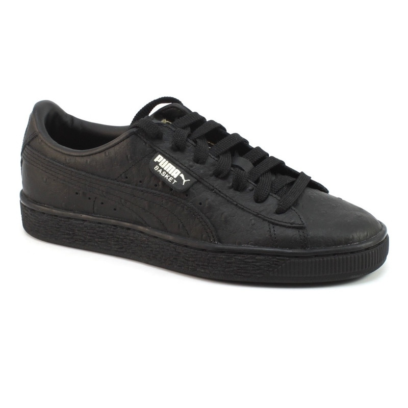 puma basket ostrich