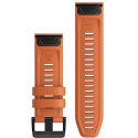 Garmin watch strap QuickFit 26mm, ember orange silicone