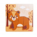 iWood Animal puzzle Bear wooden