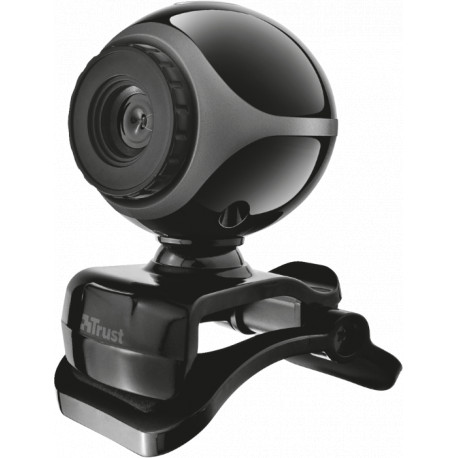 Trust webcam Exis, black/silver