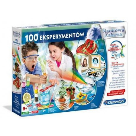 Clementoni Clementoni 100 EKSPERYMENTÓW