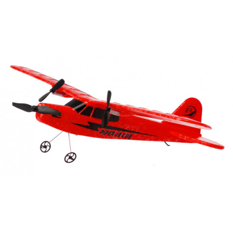 Piper J-3 CUB 2.4GHz RTF (wingspan 34cm) - red