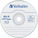 VERBATIM BD-R BLU-RAY 25GB LTH 4X LTH CAKE*50 98123