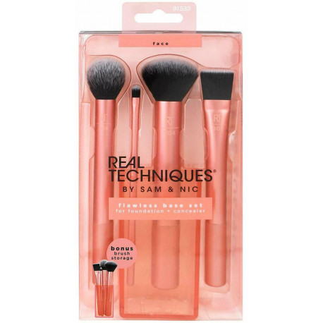 Real Techniques jumestuspintslite komplekt Flawless Base