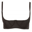 Bra With Quarter Cups - Black (95 F)