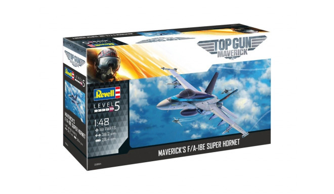 Plastic model F/A-18E Super Hornet Top Gun