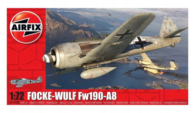 Airfix mudellennuk Focke Wulf Fw190A 8