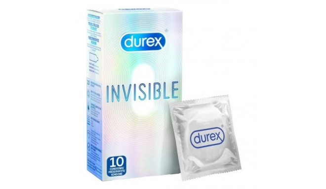 Презервативы Durex Invisible Extra Sensitive, 10 штук