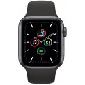 Apple Watch SE GPS 40mm Sport Band, space gray/black