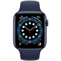 Apple Watch 6 GPS 44mm Sport Band, blue/deep navy