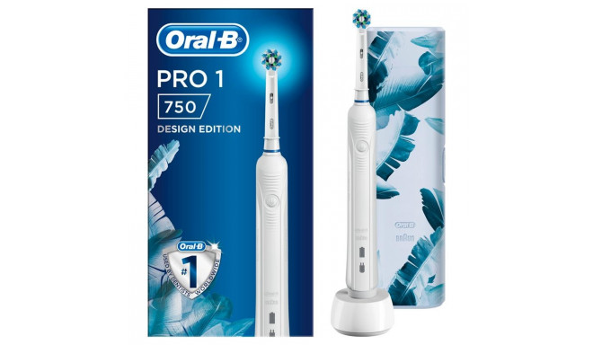 Braun Oral-B electric toothbrush Cross Action PRO1750W, white