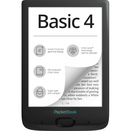 PocketBook Basic 4, black