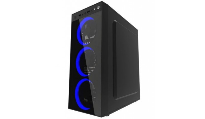 Gembird computer case Midi tower Fornax 1500B, blue