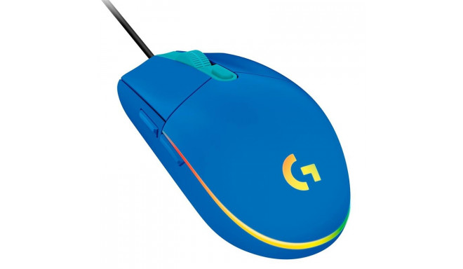 Juhtmega Hiir Logitech G102 LightSync, sinine