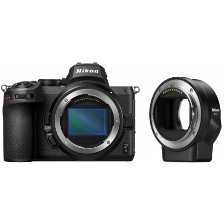 Nikon Z5 корпус + адаптер для объектива FTZ