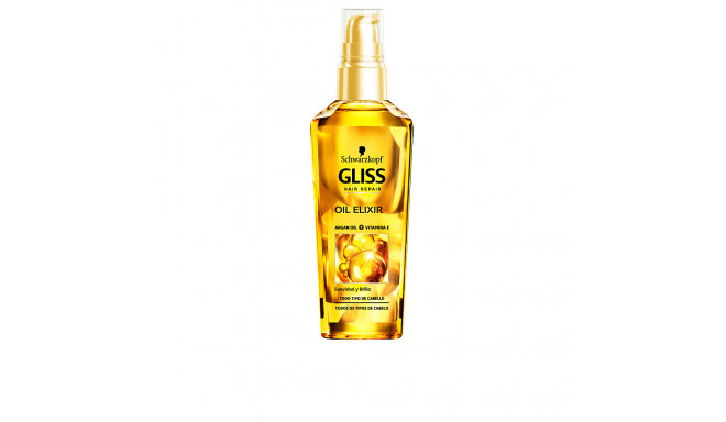 SCHWARZKOPF MASS MARKET GLISS HAIR REPAIR oil elixir 75 ml