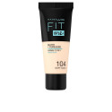 MAYBELLINE FIT ME! Foundation matte+poreless #104-soft ivory 30 ml