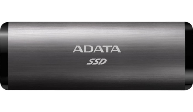 ADATA SE760 256 GB, external SSD (gray, USB-C 3.2 Gen 2)