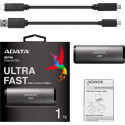 ADATA SE760 256 GB, external SSD (gray, USB-C 3.2 Gen 2)