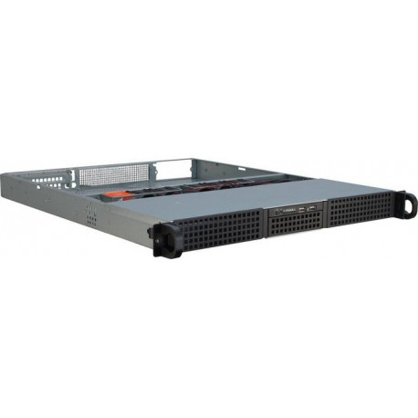 Inter-Tech 1U 10255, server housing (black, 1 height unit)