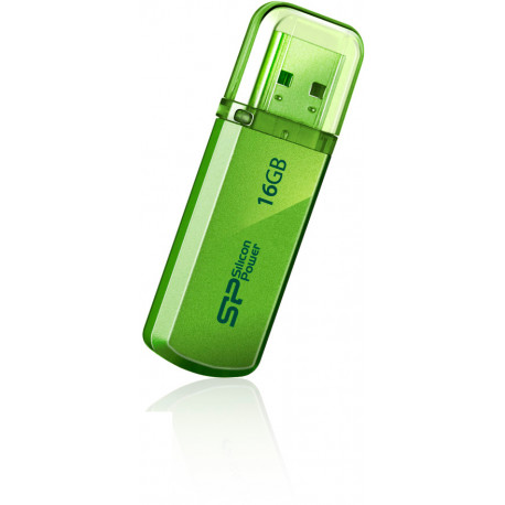 Silicon Power флешка 16GB Helios 101, зеленый
