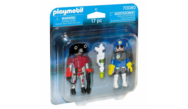 Dolls City Action Space Police And Thief Playmobil 70080 (17 pcs)