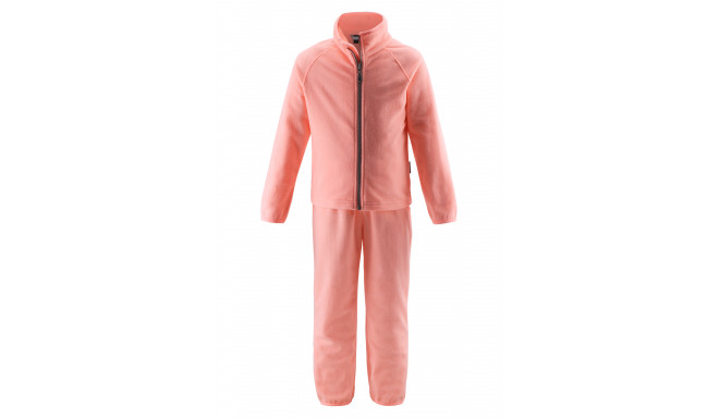 LASSIE Fleece set Fleece Saarni Bright peach 726700-3190-110