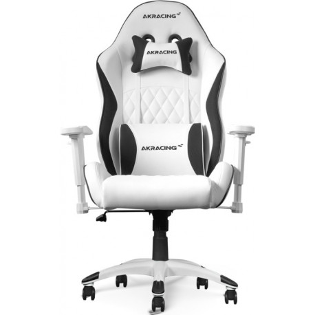 AKRacing California White, gaming chair (white / black, Laguna)