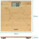 Salter 9086 WD3R Bamboo Electronic Personal Scale