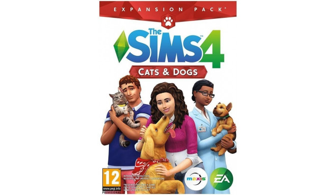 Arvutimängu laienduspakett The Sims 4: Cats and Dogs