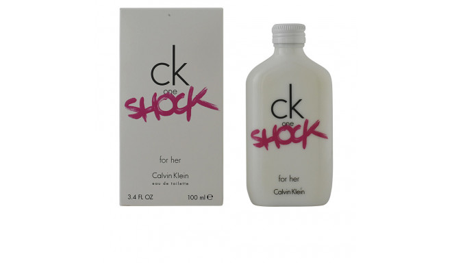 CALVIN KLEIN CK ONE SHOCK FOR HER eau de toilette vaporizador 100 ml