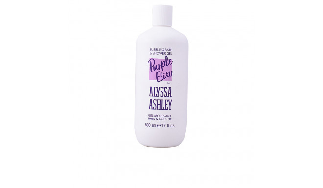 ALYSSA ASHLEY PURPLE ELIXIR bubbling bath & shower gel 500 ml