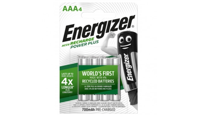 Energizer PRECHARGED HR03 700MAH ALWAYS READY BLISTER PACK 4PCS.