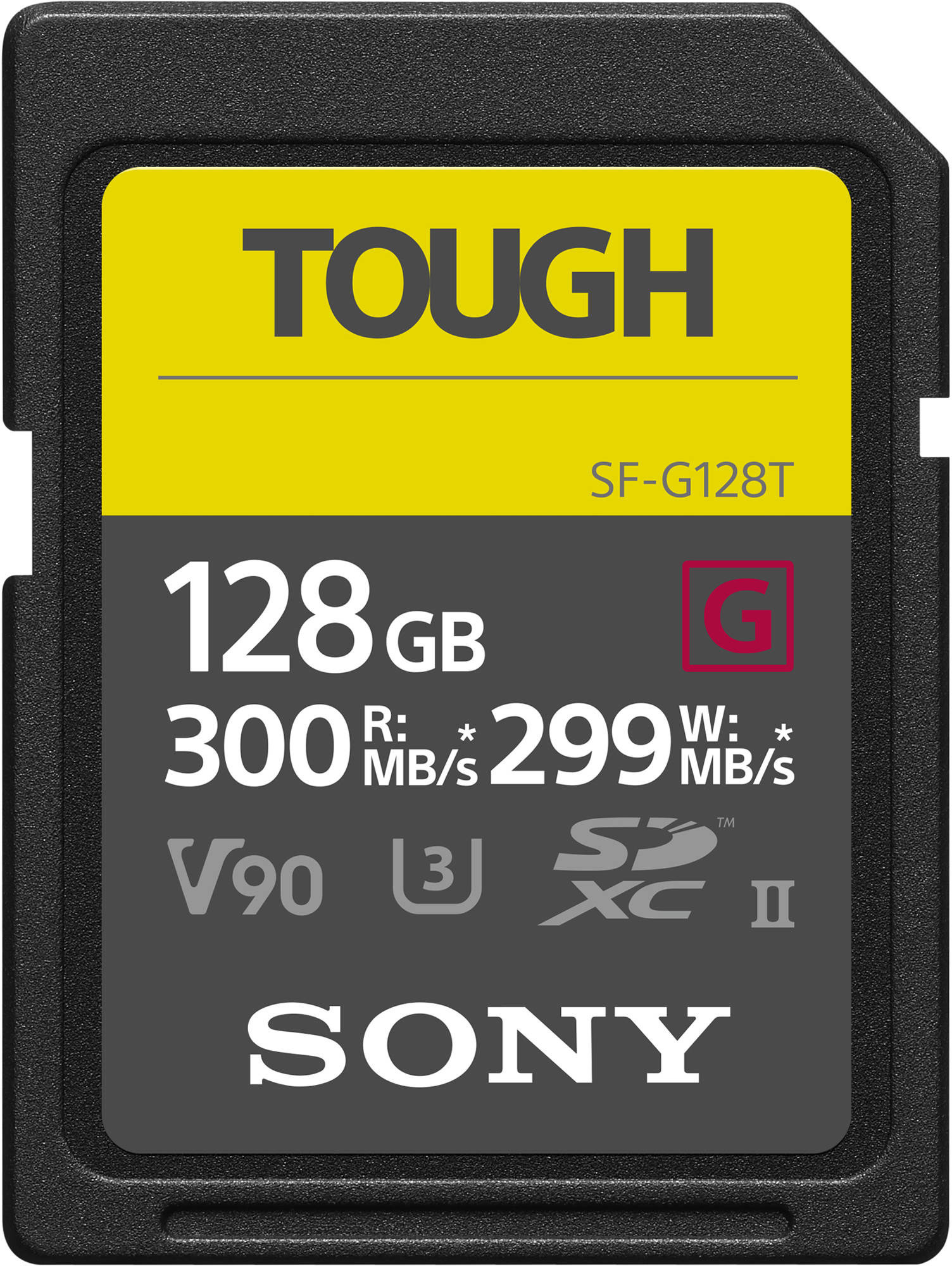 Sony mälukaart SDXC 128GB G Tough UHS-II U3 V90