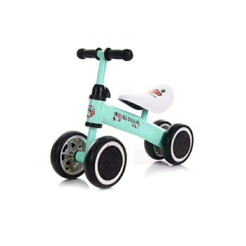 B.Duck balance bike green Children s bikes Photopoint.lv