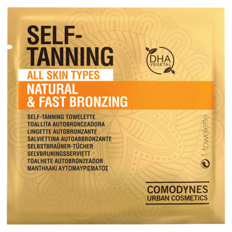 Isepruunistavad rätikud Natural & Fast Bronzing Comodynes Tanning