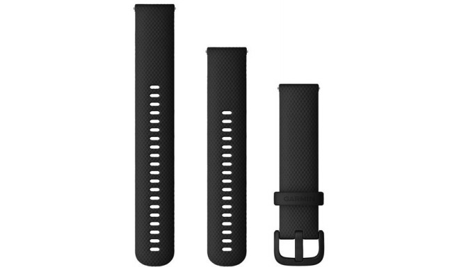 Garmin watch strap Venu Sq 20mm, black