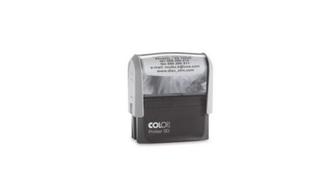 COLOP Printer C50 black body/blue pad