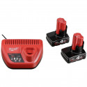 Milwaukee M12FPP2A-402X 2pcs Power Pack M12 FUEL