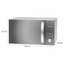 Mikrolaineahi, grill+ kuum õhk Proficook MWG1176H